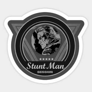 Stunt Man Session Sticker